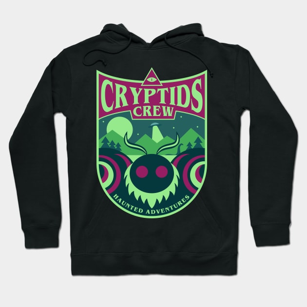 Cryptids Crew Hoodie by Sachpica